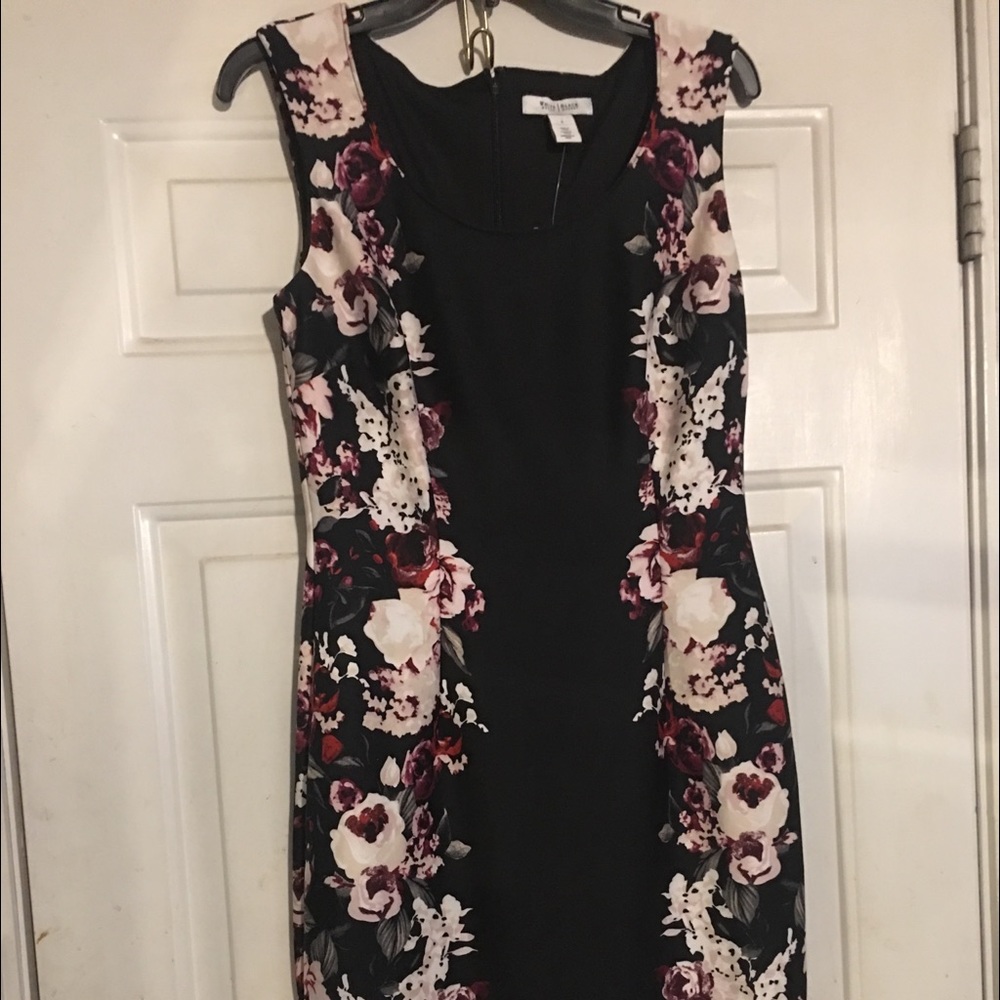 FLORAL SHEATH DRESS NWT